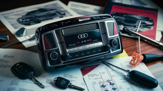 Jak odblokować radio Audi A4 B5
